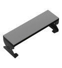 Handauflage COMFORT SHEMAX – Grau mit schwarzen Beinen