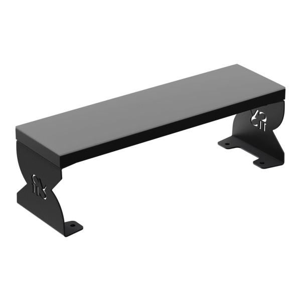 Handauflage COMFORT SHEMAX – Grau mit schwarzen Beinen