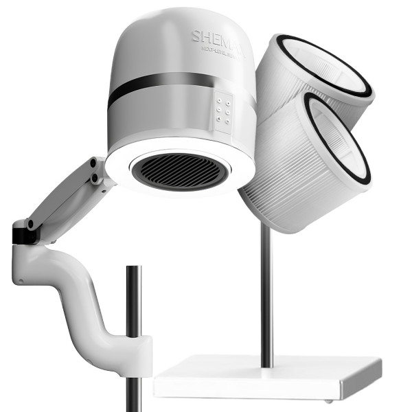 DUO PRO + PRO Stand + 2 HEPA-Filter (Wiederverwendbar)