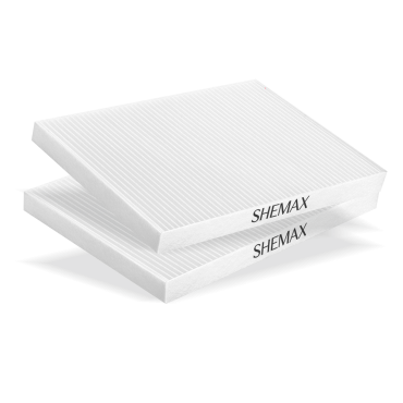 Filtres HEPA pour aspirateur de manucure SHEMAX lot de 2 24,5×17×2 cm