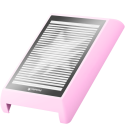 PetitePro X Pastel Pink Nail Dust Collector, 24W, HEPA Filter