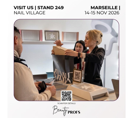 SHEMAX a Beauty Profs 2026 a Marsiglia: ci vediamo al NAIL VILLAGE allo stand 249!