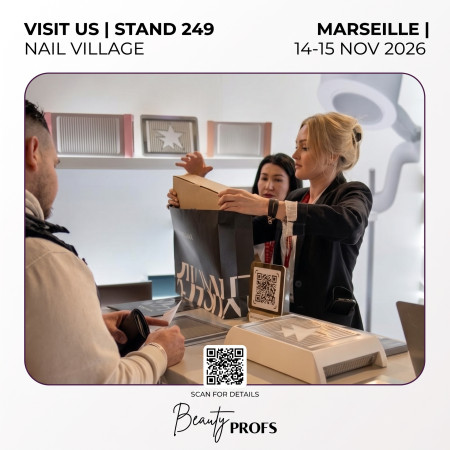 SHEMAX a Beauty Profs 2026 a Marsiglia: ci vediamo al NAIL VILLAGE allo stand 249!