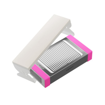 SHEMAX manicure kit with Style PRO Pink dust collector and Comfort Ivory hand rest