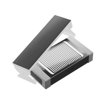 SHEMAX Style PRO Graphite Manicure Kit: Nail Dust Collector + Hand Rest Stand Comfort Graphite