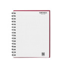 SHEMAX branded notebook red professional planner