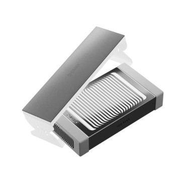 SHEMAX manicure kit with Style PRO Grey dust collector and Comfort hand rest Grey