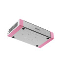 SHEMAX Style PRO Pastel Pink Nail Dust Collector, 54W, Dual Motor, HEPA Filter