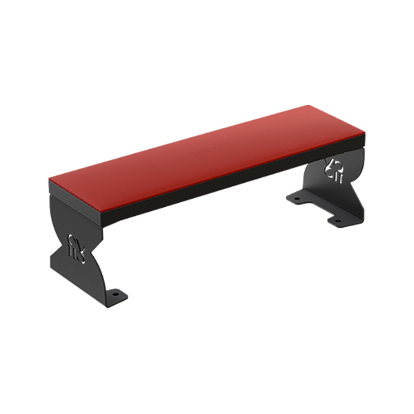 Repose-mains COMFORT SHEMAX – Rouge sur pieds noirs