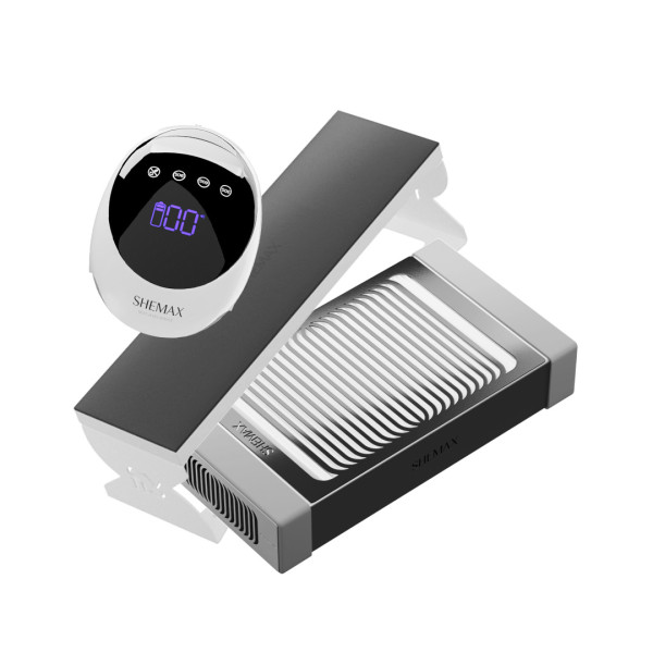 Підставка для рук COMFORT (Графітова) + STYLE PRO  (Cipa) + Nail Lamp LED лампа