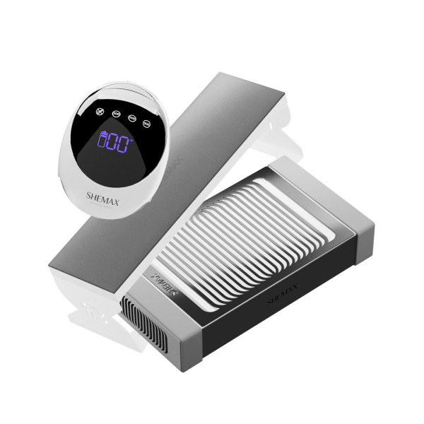 Підставка для рук COMFORT (Сіра) + STYLE PRO  (Cipa) + Nail Lamp LED лампа